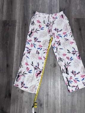 Tropical Linen Blend Pants